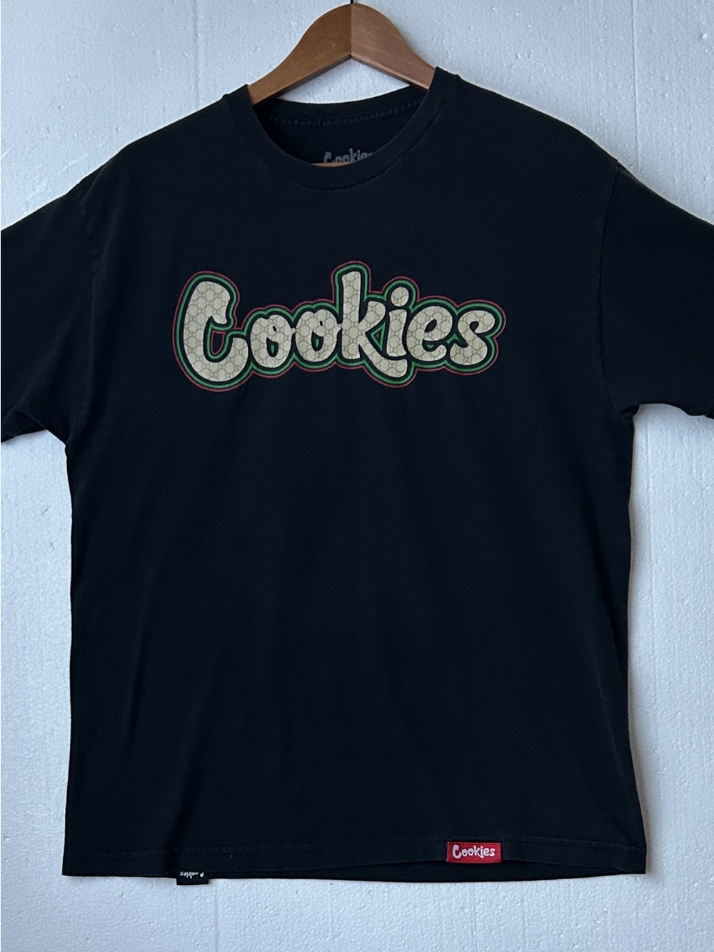 Cookies SF Black Streetwear Graphic T-Shirt. Inspired By A Name Brand Size Large